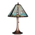 "21""H The Lighthouse on Cape Hatteras Table Lamp - Meyda Lighting 69409"