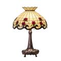 "33"" High Roseborder Table Lamp - Meyda Lighting 230474"