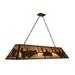 "60""L Pool Hall Oblong Pendant - Meyda Lighting 69613"