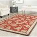 Red 114 x 0.63 in Area Rug - Red Barrel Studio® Coreatha Hand-Tufted Wool Saffron Red Area Rug redWool | 114 W x 0.63 D in | Wayfair