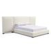 Tandem Arbor Prospect Extended Panel Upholstered Bed Linen | 52 H x 121.5 W x 83.5 D in | Wayfair 111-11-TWN-23-ST-KL-AL-BL