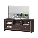 Techni Mobili TV Stand for TVs up to 60" Wood in Brown | 24 H x 55 W x 16.5 D in | Wayfair RTA-8807-WN