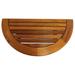 MGP Wine Barrel Table Cabinet w/ Teak Table Top, 36"W X 36"H X 13"D Wood in Brown | 36 H x 36 W x 13 D in | Wayfair CTT-26C