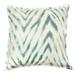 Latitude Run® Indoor Casual Coastal Chevron Soft Patterned Flange Edge Square Throw Pillows Cushions For Sofa Chair /Down/Feather/ | Wayfair