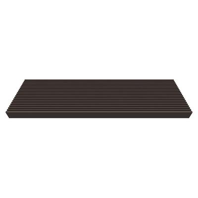 DOLLE Außentreppe Gartentreppe Gardentop Komplettset, 100 cm, 4 Stufen,Kunststoff Dunkelbraun,mit Belag Image