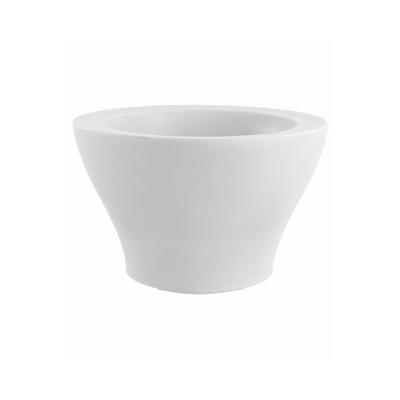 Vondom »CENTRO« Alto Outdoor Pflanzengefäß 80x50 cm / White / Lackiert Hochglanz Image
