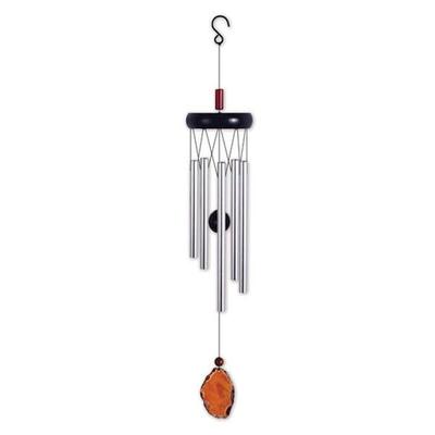 Sunset Vista Designs 086176 - Orange Agate Chime 20" (93260) Lawn and Garden Wind Chimes