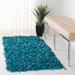 SAFAVIEH Handmade Leather Shag Carlijn Modern Decorative Rug