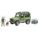 Bruder 2587 Land Rover Defender Station Wagon Mit Förster Und Hund