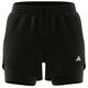adidas - Women's Min 2in1 Shorts - Laufshorts Gr S schwarz