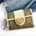 Gucci Bags | Gucci Gold Heart Canvas Monogram Key Card Holder | Color: Brown/Tan | Size: Os