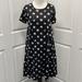 Lularoe Dresses | Lularoe Xxs Black & White Jessie Pocket Dress Nwt | Color: Black/White | Size: Xxs