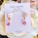Kate Spade Jewelry | Kate Spade Crystal Drop Earrings | Color: Pink | Size: Os