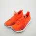 Adidas Shoes | Adidas Boost Men's 9.5 Neon Orange Knit Running Sneakers Training Athletic Shoes | Color: Orange | Size: 9.5