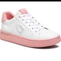 Coach Shoes | Coach Lowline Leather Sneaker | Color: Pink/White | Size: 7.5