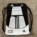 Adidas Bags | Adidas Alliance Ii Sackpack In White And Black | Color: Black/White | Size: Os