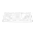 KMINA - Non Slip Bath Mats for Inside Bath (38.19" x 13.78"), Bath Mat Anti Mould, Suction Shower Mats, Non Slip Bath Mat, White Bath Mat, 100% Natural Rubber - Made in Europe