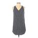 Old Navy Casual Dress - Shift V Neck Sleeveless: Blue Dresses - Women's Size X-Small