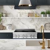 "30"" 4.0 cu. ft. Induction Range with a 4 Element Stove and Electric Oven in Blue Gloss - ZLINE Kitchen And Bath RAIND-BG-30"