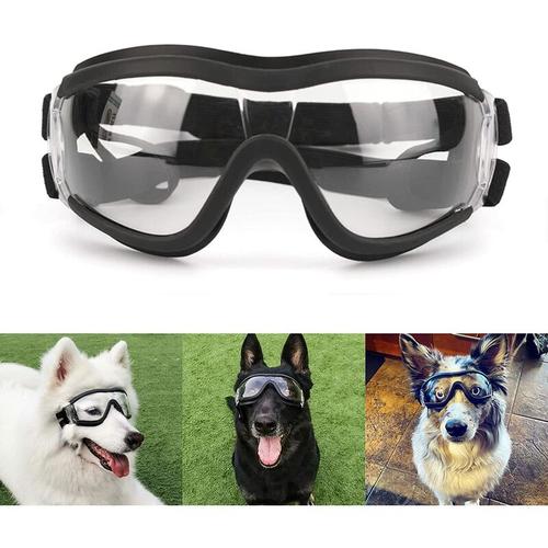 Hundebrille Sonnenbrille für Große Hunde Super Cooler Hundeschutzbrille Leicht zu Tragen Anti-UV