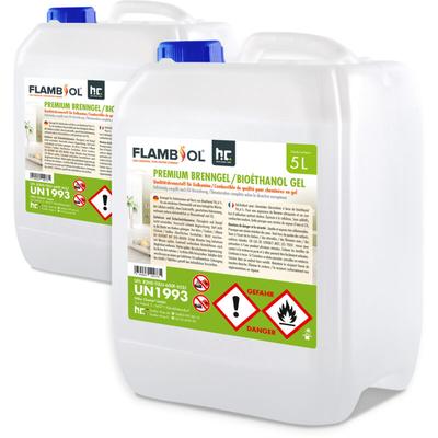 2x 5 L FLAMBIOL® Premium Brenngel