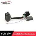 Câble adaptateur Plug & Play ISO Quadlock simulateur de décodeur CANBUS pour VW autoradio MIB