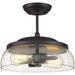 2 light semi flush mount ceiling light farmhouse bronze close to ceiling lamp with glass shade