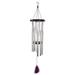 Sunset Vista Designs 086244 - 27" Purple Agate Stone Chime Wind Chime