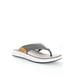 Men's Propet Easton Men'S Thong Sandals by Propet in Grey (Size 9 M)