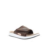 Men's Propet Emerson Men'S Slide Sandals by Propet in Brown (Size 8 1/2 M)