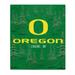 Oregon Ducks 60'' x 70'' Hometown Logo Fleece Blanket