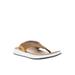 Men's Propet Easton Men'S Thong Sandals by Propet in Tan (Size 11 1/2 M)