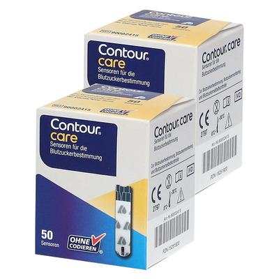 Doppelpack Contour Care Sensoren 2x50 St Teststreifen Image
