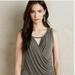 Anthropologie Tops | Anthropologie Deletta Draped Keyhole Tank Top Sleeveless Blouse Olive S Nwot | Color: Green | Size: S