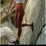 Athleta Pants & Jumpsuits | Athleta Trekkie Hybrid Crop | Color: Brown/Red | Size: 0