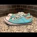 Converse Shoes | Converse All Star Aqua Women’s Sz 8/Men Sz 6, Low Top Sneakers | Color: Blue | Size: 8