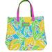 Lilly Pulitzer Bags | Lilly Pulitzer Estee Lauder Canvas Tote Lemons | Color: Blue/Yellow | Size: 14” X 14”