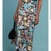 Anthropologie Skirts | Anthropologie Maeve Florence Floral Midi Skirt M | Color: Black/Pink | Size: M