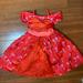 Disney Dresses | Disney Parks Elena Of Avalor Red Costume Girls Dress Xs | Color: Red | Size: Xsg