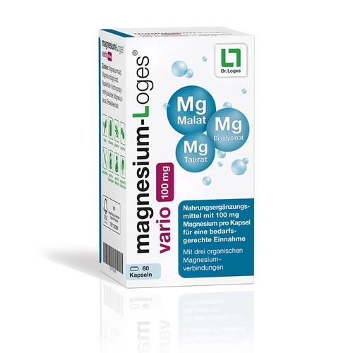 Dr. Loges – MAGNESIUM-LOGES vario 100 mg Kapseln Mineralstoffe