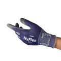 Ansell HyFlex 11-561 Cut Resistant Work Gloves, Abrasion Resistant Nitrile Coating, Industrial Safety Gloves, Lightweight, Breathable and Washable, PPE Men Women, Blue, Size XL (12 Pairs)