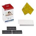 Canon KP-108IN 3 Color Ink Cassette and 108 Sheets 4 x 6 Paper Glossy For SELPHY CP1300, CP1200, CP910, CP900, CP760, CP770, CP780 CP800 Wireless Compact Photo Printer