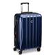 DELSEY PARIS - HELIUM AERO - Rigid Cabin Suitcase - 55x35x24 cm - S - Metallic Blue
