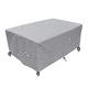 Garden Furniture Cover Set Upgraded 420D Heavy Duty Oxford Rip Proof Rattan Sofa Table Chair Protection Cover Anti-Uv Windproof Outdoor Patio Furniture Set Covers Waterproof 220x130x75cm Silver-grey