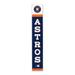 Houston Astros 6.75'' x 40.5'' Vertical Wood Sign