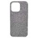 Swarovski High Smartphone-Schutzhülle für Das iPhone 13 Pro, Silberne Handyhülle mit Strahlenden Swarovski Kristallen