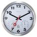 Clematis 14 Inch Outdoor Weather Station Wall Clock