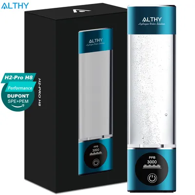 ALTHY – bouteille générateur d'hydrogène et d'eau DuPont SPE + PEM appareil à double chambre
