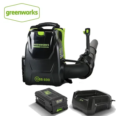 Greenworks – souffleur de feuilles DigiPro sans fil 82V 600 CFM chargeur et batterie 82V 5 0 ah