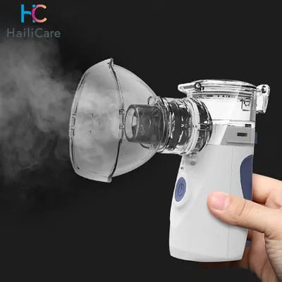 Inhalateur silencieux de sel de dispositif d'inhalation d'asthme de vapeur machine de nébuliseur de